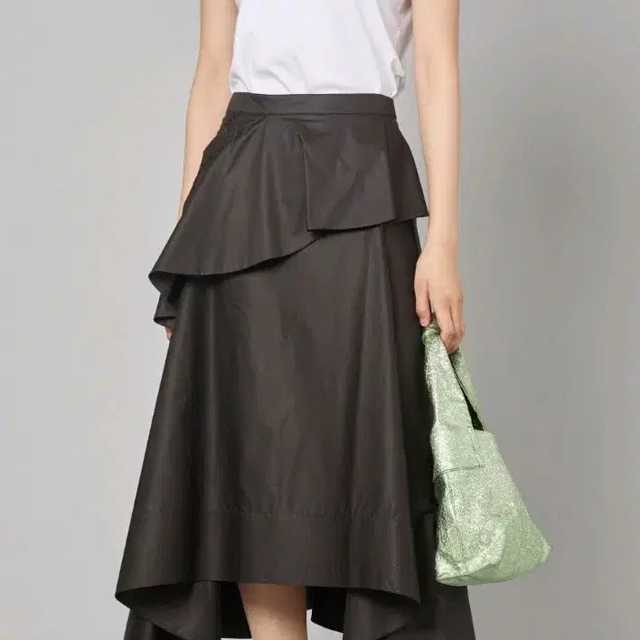 [BUNJANG] 3.1 Phillip Lim Asymmetrical Peplum Skirt / 3.1필립림)언발란스 페플럼 스커트