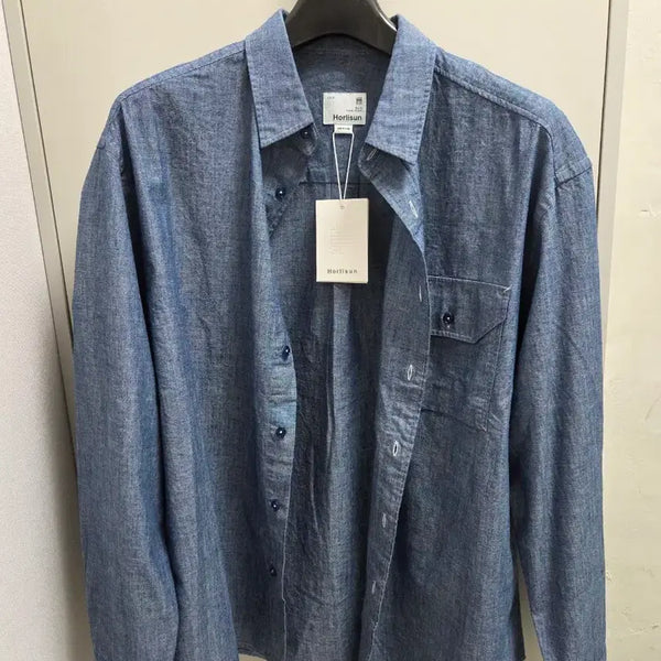 [BUNJANG] HOLY SUN Chambray Shirt M / 홀리선 샴브레이셔츠 M