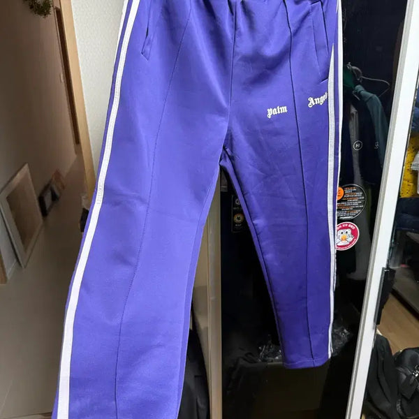 [BUNJANG] Palm Angels Purple Track Pants / 팜엔젤스 퍼플 트랙팬츠