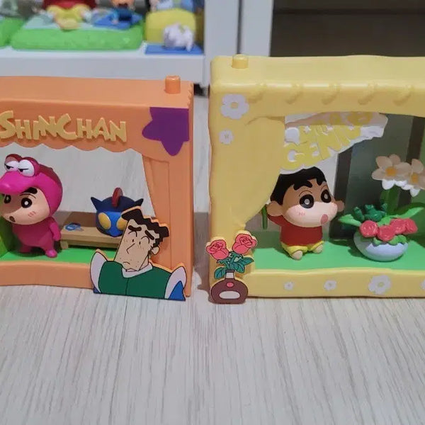 [BUNJANG] Crayon Shin-chan Pop Mart Frame Figure Bundle Set / 짱구 팝마트 액자 피규어 일괄