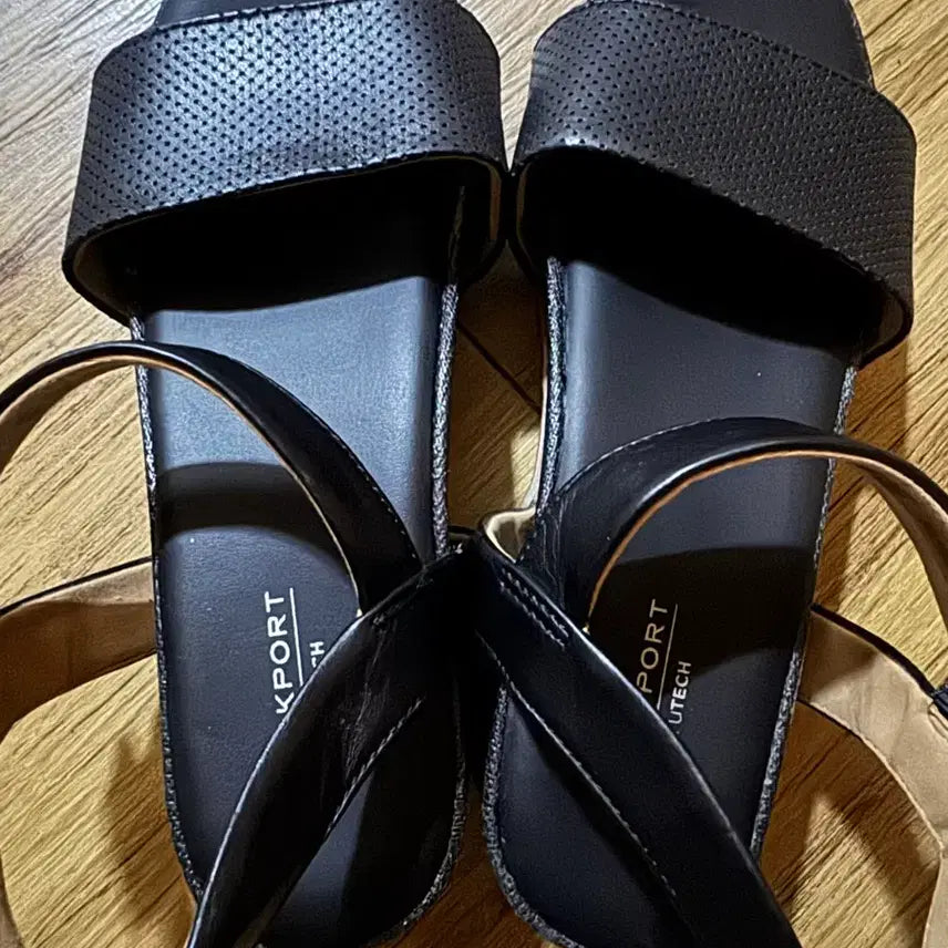 [BUNJANG] Rockport Women's Black Sandals / 락포트 여성 샌들 검정색