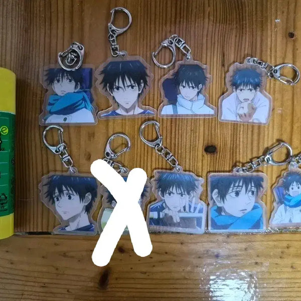 [BUNJANG] Yuta Okkotsu Acrylic Keyring Set (9 Types) / 옷코츠 유타 아크릴 키링 8종 세트