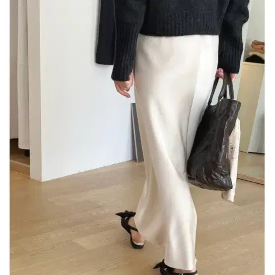 [BUNJANG] In the Paz Satin Skirt / 인더바즈 제작 새틴스커트