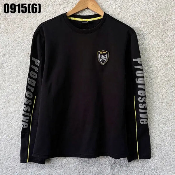 [BUNJANG] EXR Progressive Sweatshirt Black / EXR 프로그레시브 맨투맨 100 0915