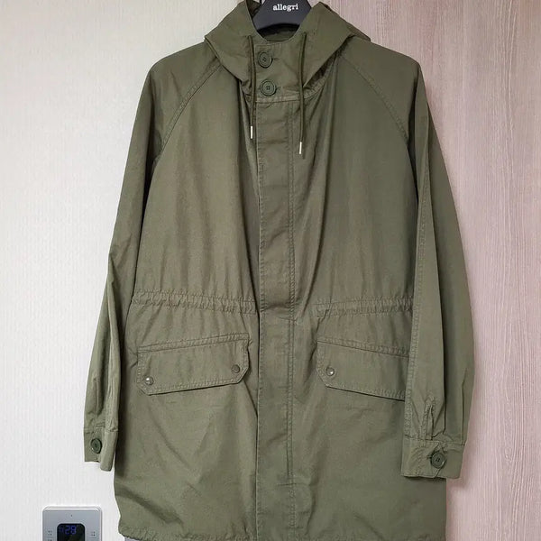 [BUNJANG] Sandro Hooded Field Jacket Size S (Approx. 100) / 산드로 후드 야상 s 100