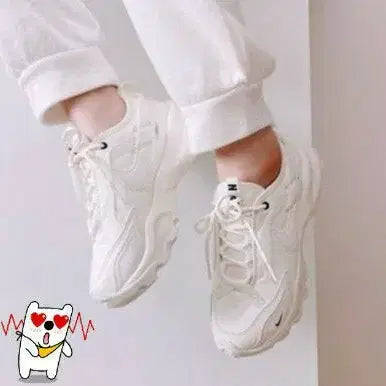 [BUNJANG] Nike TC7900 Summit White Sneakers / 나이키 TC7900 화이트 운동화 220ㅡ225사이즈