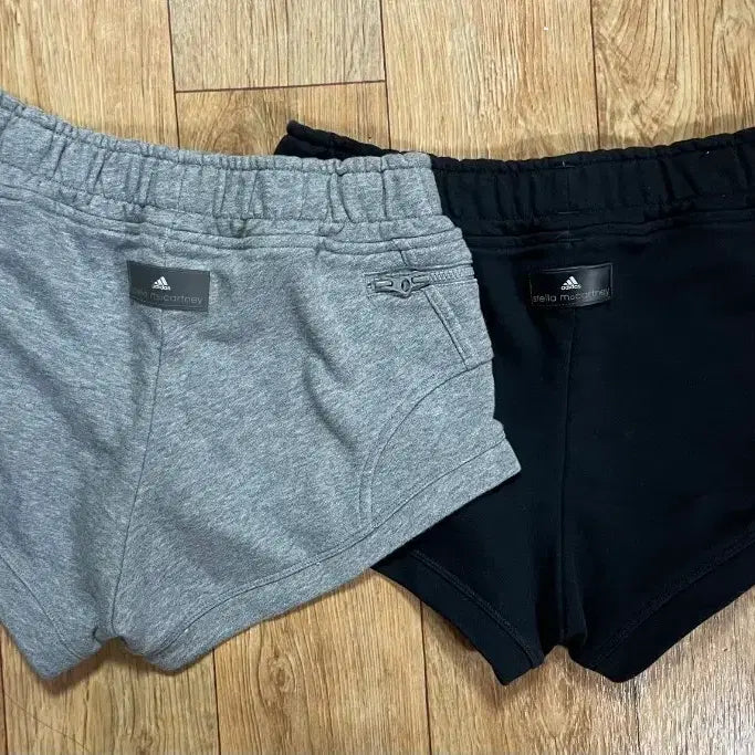 [BUNJANG] Adidas Stella McCartney Shorts - Grey/Black / 아디다스 스텔라맥카트니 숏팬츠 바지 그레이 블랙 팬츠