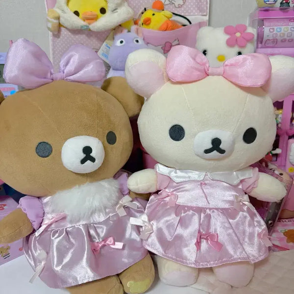 [BUNJANG] Rilakkuma Sweet Potato Plush Bundle Set / 메이크업 코리락 코구마 일괄