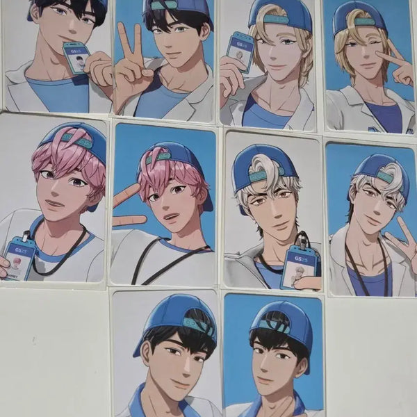[BUNJANG] PLAVE Bundle Set Collab Photocard Set / (일괄)플레이브 꼬깔콘포카세트
