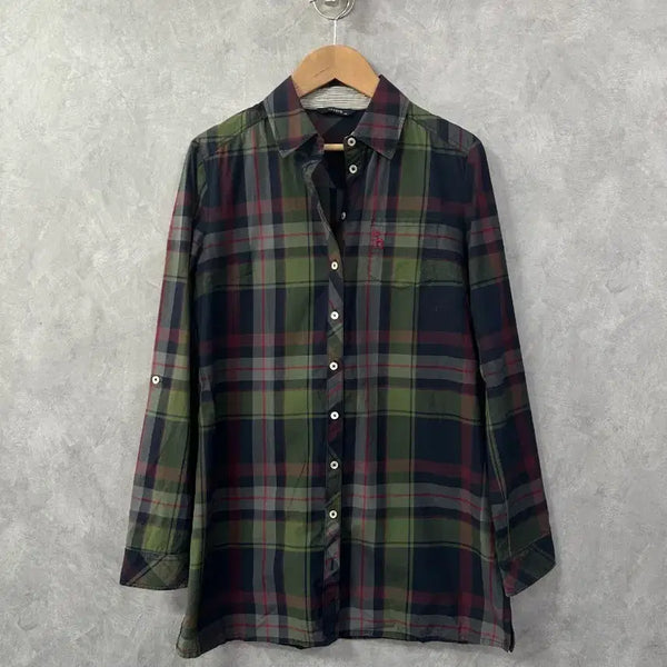 [BUNJANG] Hazzys Women's Long Shirt Size 85 / 헤지스 여성 롱 셔츠 85사이즈