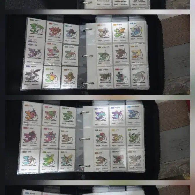 [BUNJANG] Pokemon Stickers 30th Anniversary New Logo Collection / 포켓몬 띠부씰 신상 시즌6 30주년 뉴로고씰  골라담기