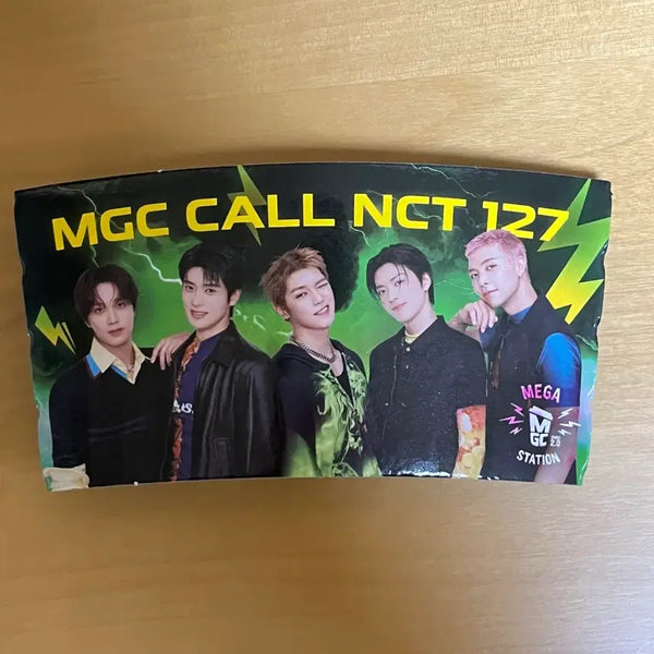 [BUNJANG] NCT 127 Mega Coffee Cup Holder / 메가커피 엔시티127 nct127 컵홀더