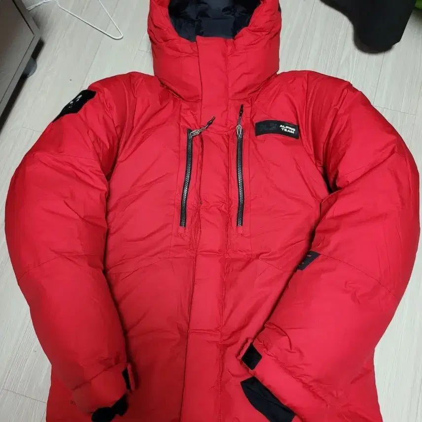 [BUNJANG] K2 Cobalt Himalayan Grade Heavy Down Parka - Red / K2 코볼트 히말라야 급 대장 패딩 헤비다운 105 XL 실 110이상