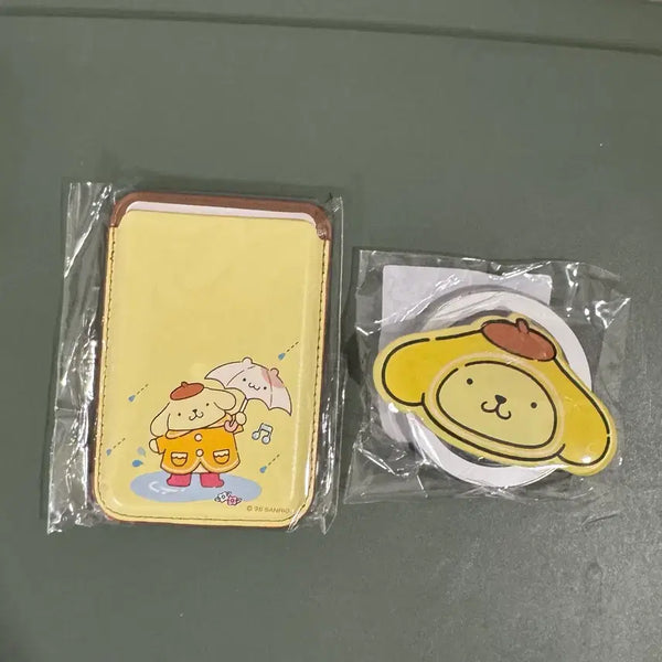 [BUNJANG] MakePrem PomPomPurin Card Holder + Smart Tok / 메이크프렘 폼폼푸린 카드지갑+스마트톡