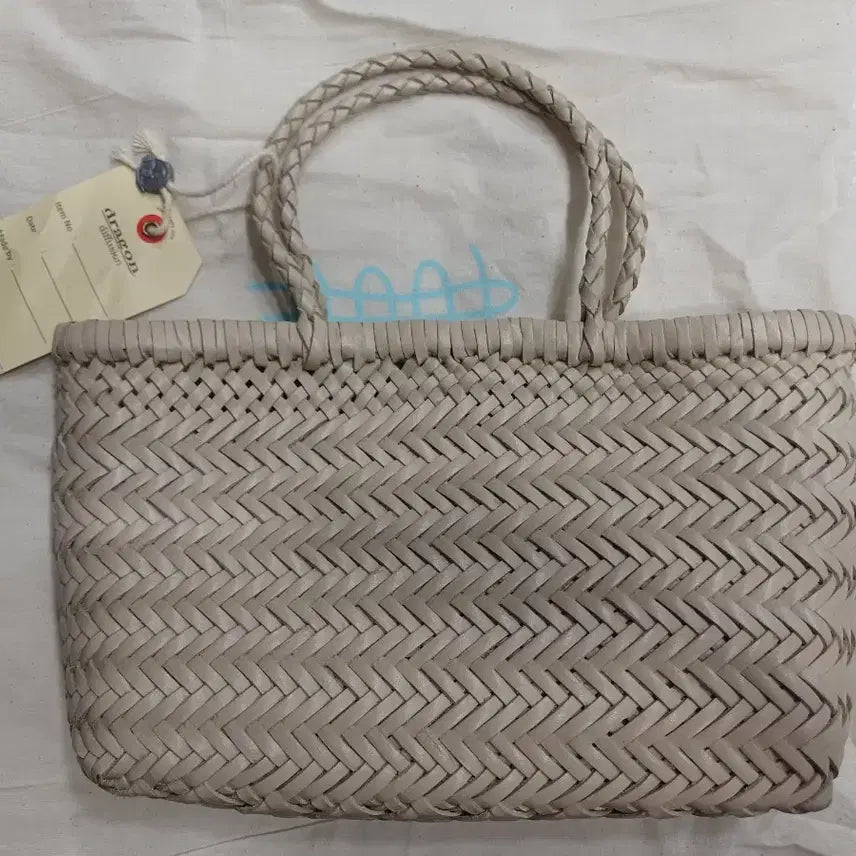 [BUNJANG] Dragon Diffusion Mini Flat Gora Bag Pearl / 드래곤 디퓨전 미니 플랫 고라 백 신품 판매