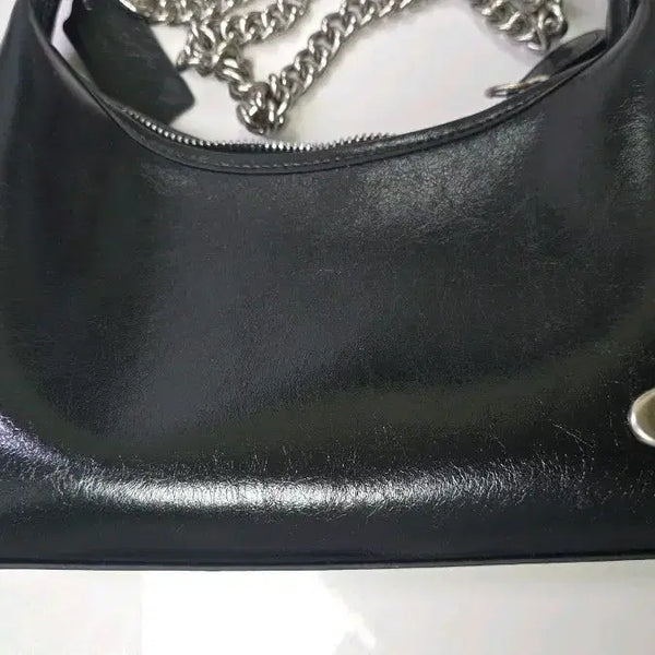 [BUNJANG] Chain Shoulder Bag Black / 체인 숄더백 블랙