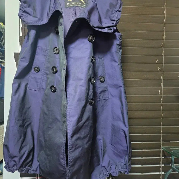 [BUNJANG] Burberry Packable Trench Cape Vest / 버버리   패커블 트렌치 케이프 베스트