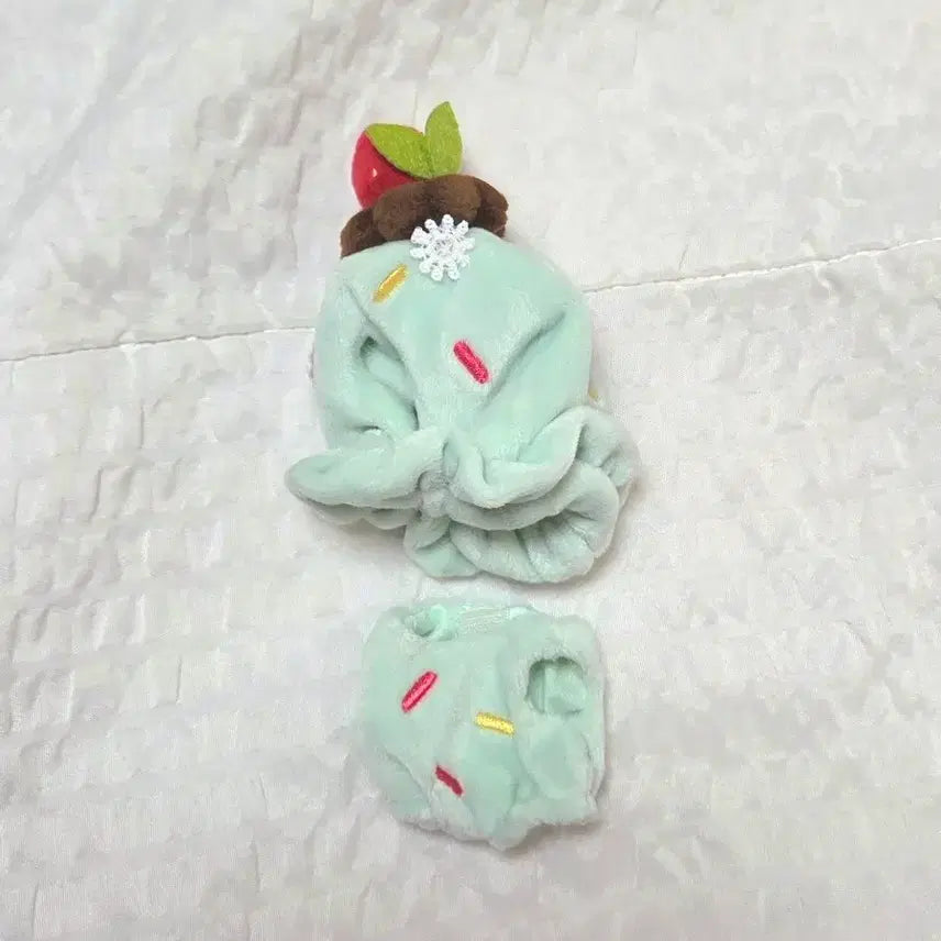 [BUNJANG] 10cm Doll Clothes Mint Ice Cream / 10cm 인형옷 아이돌옷장 민트 아이스크림