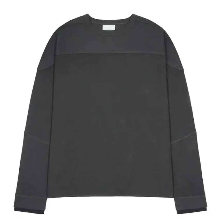[BUNJANG] Sansan Gear 26FW Rollable Crew Neck Charcoal / 산산기어 26fw 롤러블 크루넥 차콜 새제품