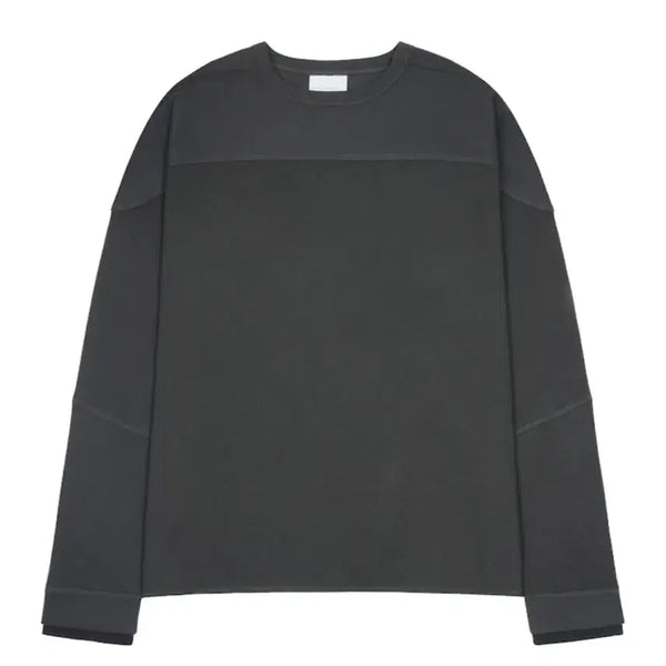 [BUNJANG] Sansan Gear 26FW Rollable Crew Neck Charcoal / 산산기어 26fw 롤러블 크루넥 차콜 새제품