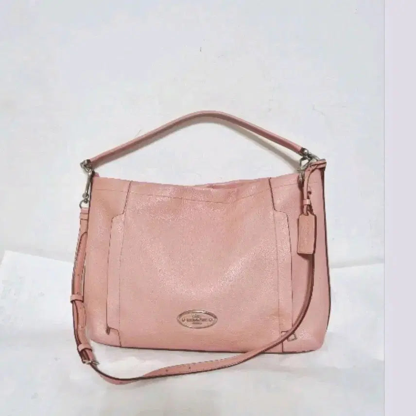 [BUNJANG] Coach Shoulder Bag Pink / 코치 숄더백 핑크