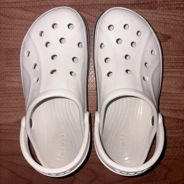 [BUNJANG] Crocs Classic Slide White Sandals / 크록스 클래식 슬라이드 화이트