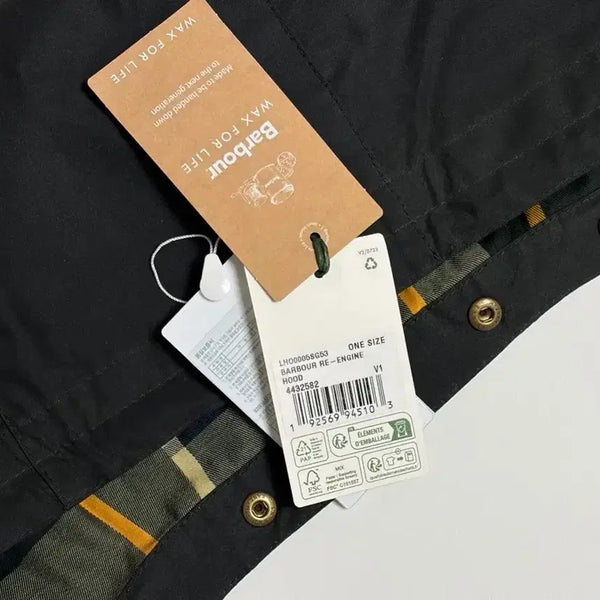 [BUNJANG] Barbour Re-engineered Hoodie URHE5F301E3 / 바버 후드 / 모자 / 후디 URHE5F301E3