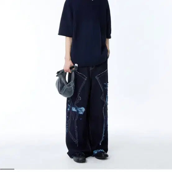 [BUNJANG] Ader Error LBE Jean Navy L / 아더에러 엘브 진 네이비 L