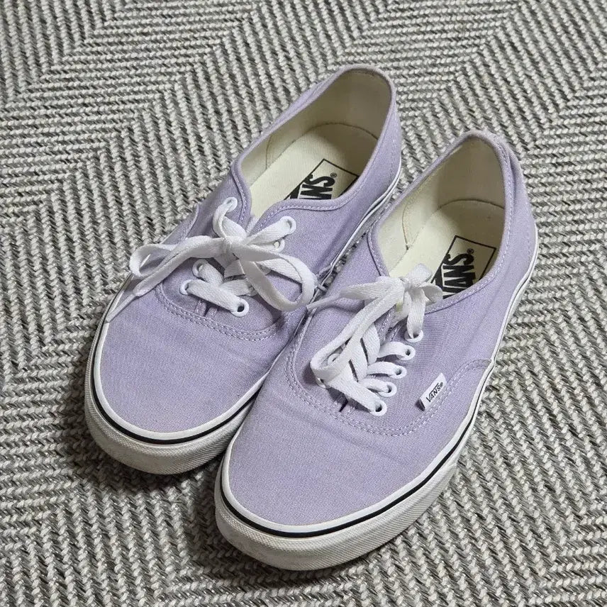 [BUNJANG] Vans Authentic Violet Sneakers / 반스 어센틱 바이올렛 270