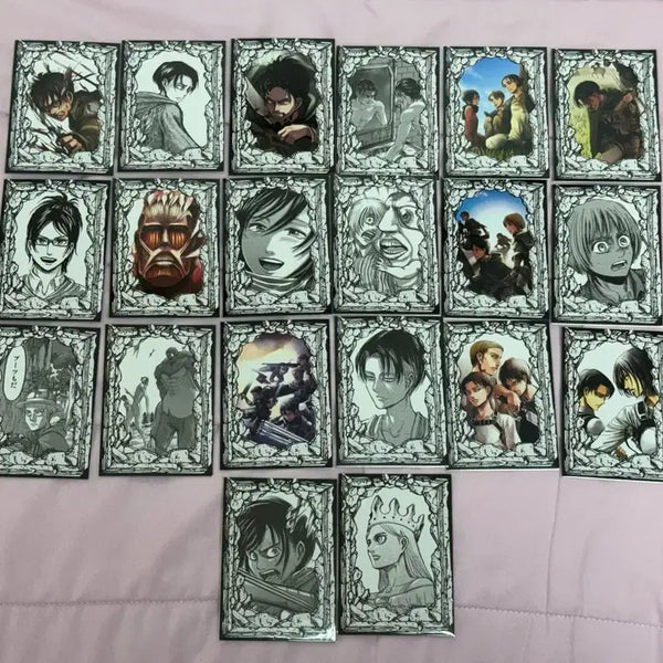 [BUNJANG] Attack on Titan Exhibition Random Card Bundle Set / 진격의거인 진격거 전시회 랜덤카드 일괄 전졸 올클