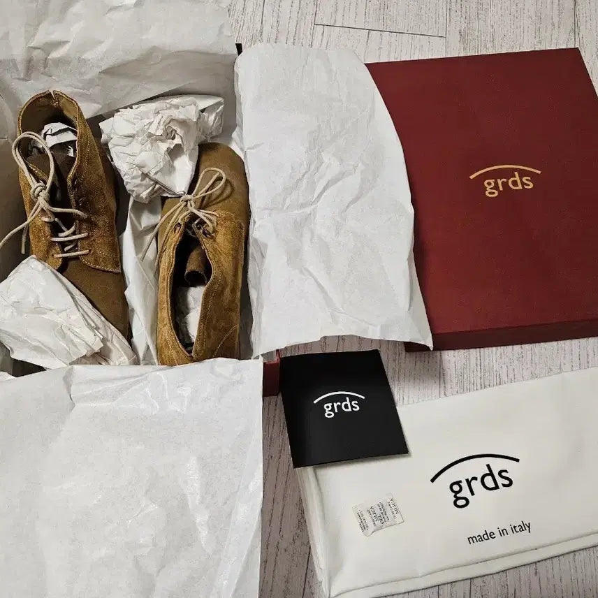 [BUNJANG] Grahders Boots 02 Olive Size 260 / 그라더스 부츠02 올리브 260사이즈