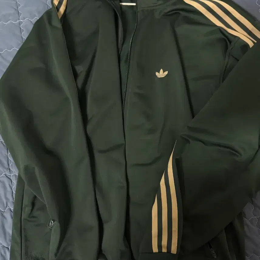 [BUNJANG] Adidas Beckenbauer Track Top Green M / 아디다스 베켄바우어 트랙탑 그린 M