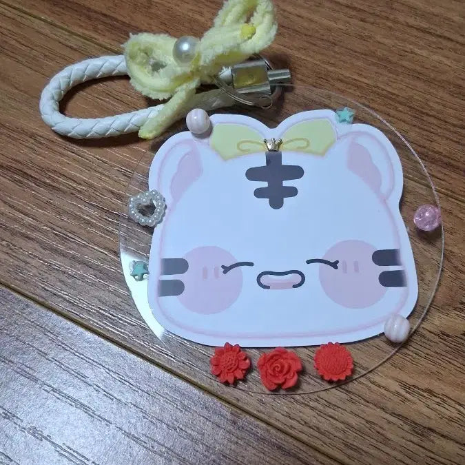 [BUNJANG] Yellow Tiger Character Keyring / 호랑이 캐릭터 키링 옐로우