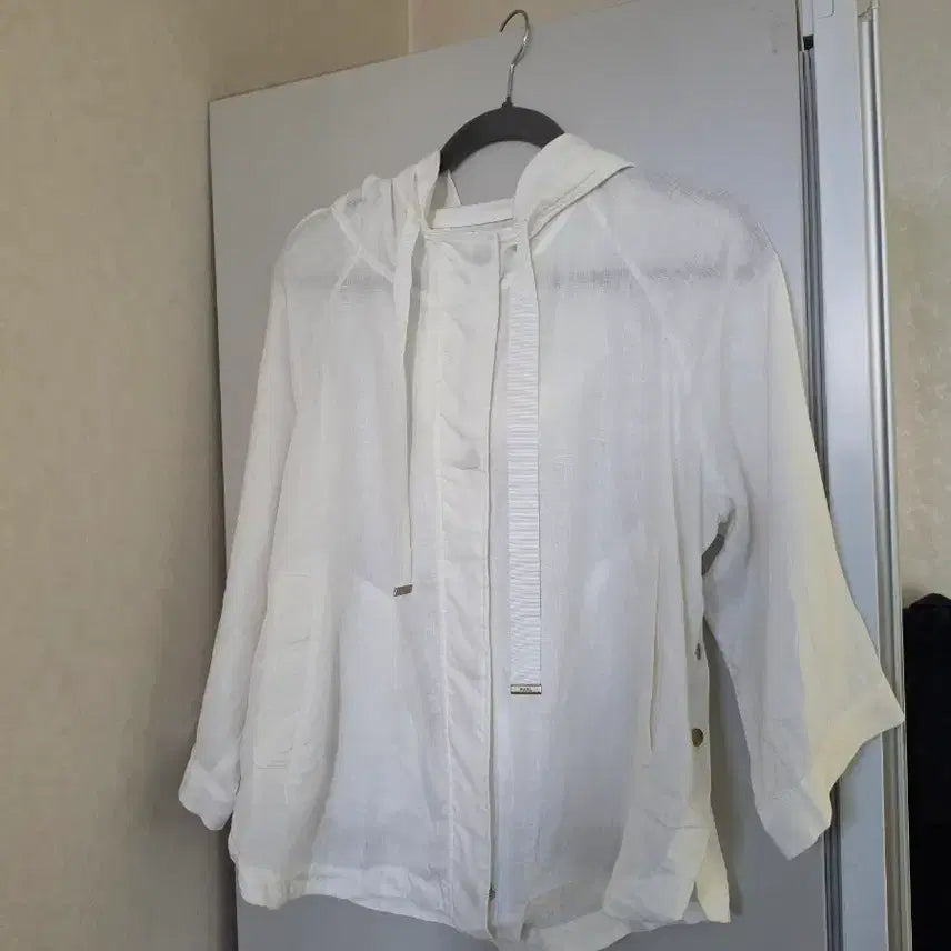 [BUNJANG] Karl Lagerfeld Linen Hooded Jacket / 칼라거펠트 린넨 후드자켓