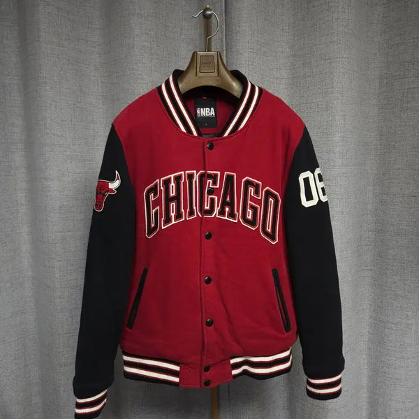 [BUNJANG] Chicago Bulls Varsity Jacket L / L ) NBA 시카고불스 스타디움 바시티 자켓