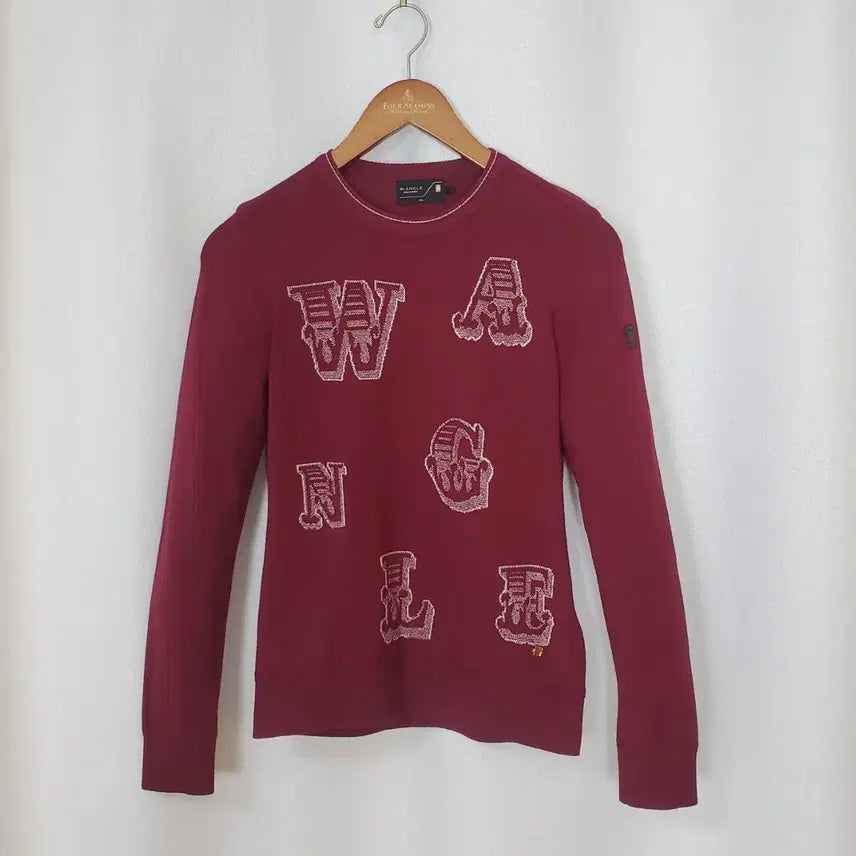 [BUNJANG] W.Angle Wool Knit Women's Size 90 Golf / 와이드앵글 울니트 여성90(골프)