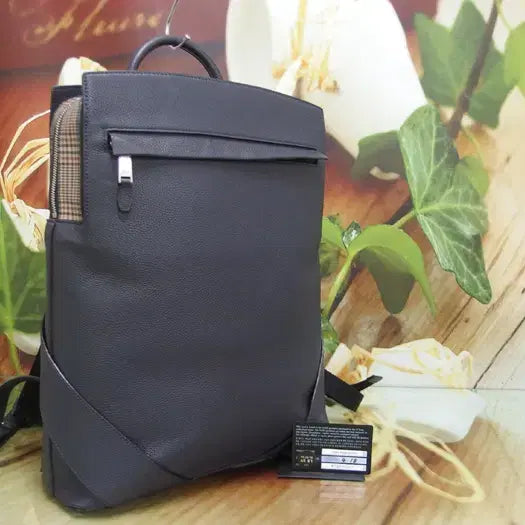 [BUNJANG] Daks Leather Blend Backpack / 구제토토 닥스 가죽혼용 백팩 배낭 정품 중고가방 61509