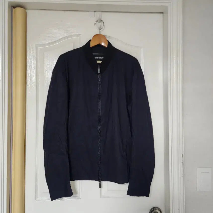 [BUNJANG] Giorgio Armani Black Label Blouson Jacket / 조르지오 아르마니 블랙라벨 블루종 자켓