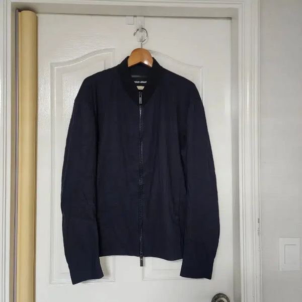 [BUNJANG] Giorgio Armani Black Label Blouson Jacket / 조르지오 아르마니 블랙라벨 블루종 자켓