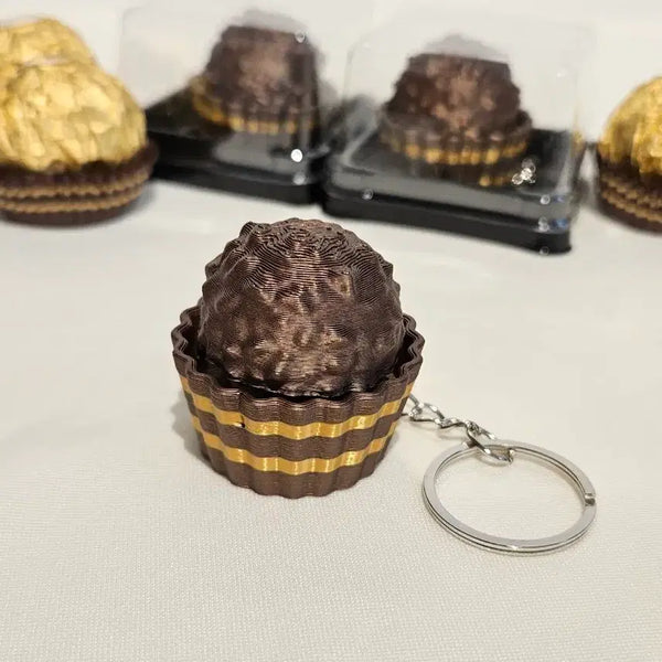 [BUNJANG] Ferrero Rocher Clicker Keycap Keyring / [새상품] 페레로로쉐 클릭커 딸깍이 키캡 키링