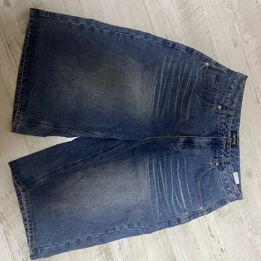 [BUNJANG] Topye Denim Bermuda Shorts / 토피 데님 버뮤다 팬츠