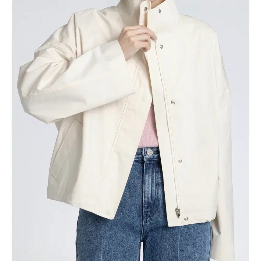 [BUNJANG] PVCS High Neck String Jumper L Size / pvcs 하이넥 스트링 점퍼 L