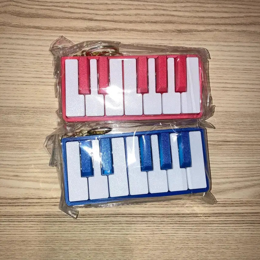 [BUNJANG] Piano Keyboard Keycap Clicker Keychain / 피아노 건반 키캡 클리커 키링
