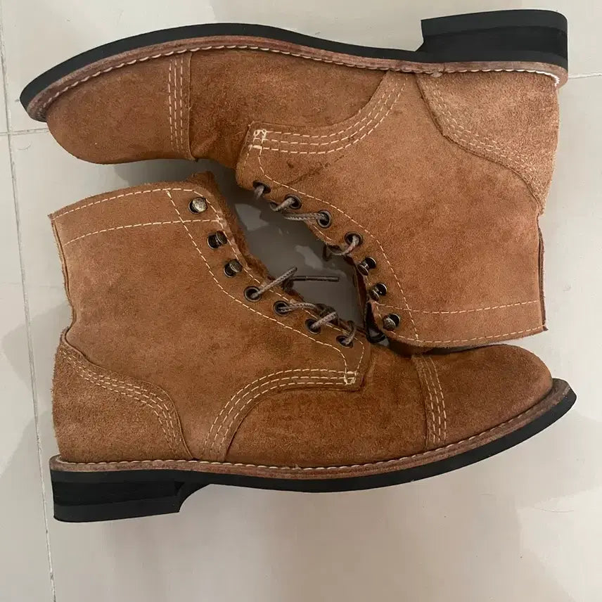 [BUNJANG] Josette X Heist Suede Boots 260 / 조셉트X헤이스트 스웨이드 부츠 260