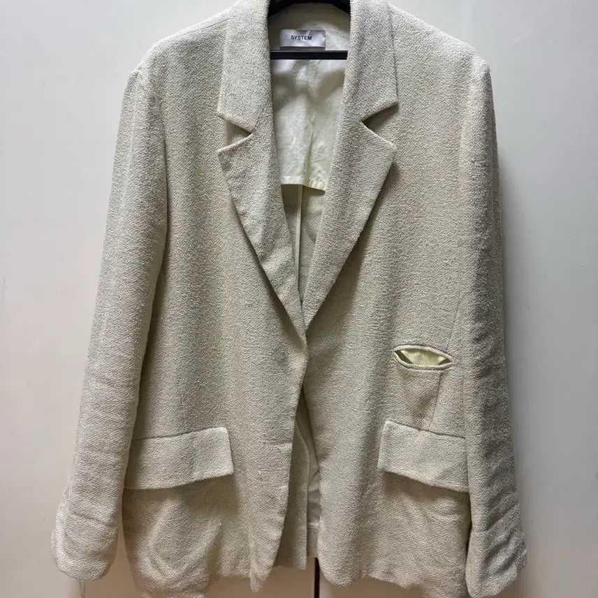 [BUNJANG] SYSTEM Single-Breasted Open Jacket / SYSTEM 시스템 자켓