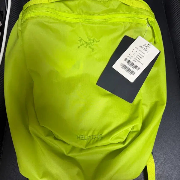 [BUNJANG] Arc'teryx Heliad 15 Lime Backpack / 아크테릭스 헬리아드 15 라임
