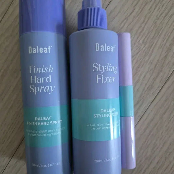 [BUNJANG] Dalif Glam Spray Fixer Fixing 3-Type Set (New) / (새제품)달리프 글램 스프레이 픽서 픽싱3종