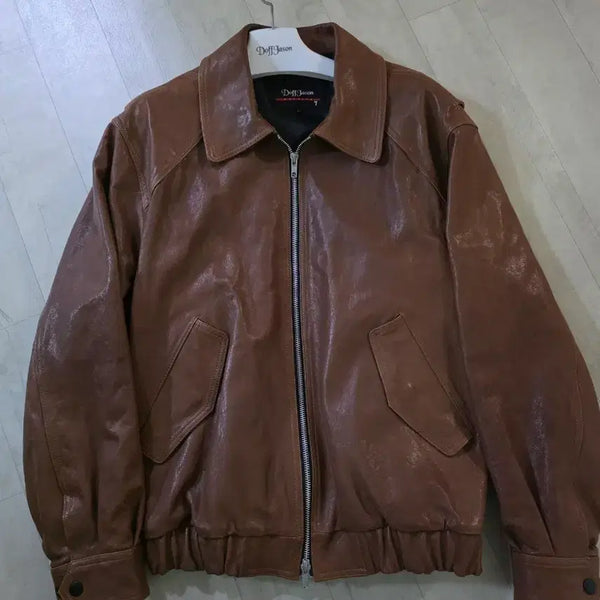[BUNJANG] Dope Jason Premium Vegetable Leather Jacket L / 도프제이슨 프리미엄 베지터블 레더 자켓 L