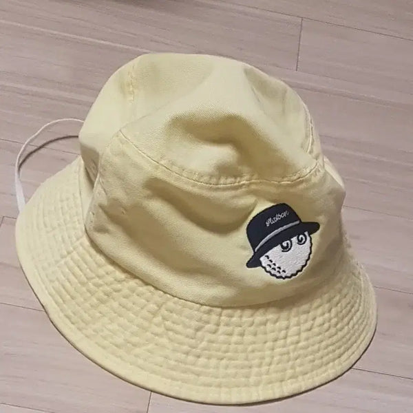 [BUNJANG] Malbon Golf Bucket Hat Yellow Size S / 말본 골프 버킷햇 옐로우 티 s