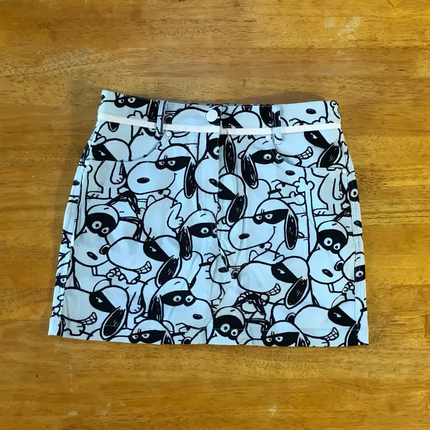 [BUNJANG] Pearly Gates Snoopy Golf Skirt / PEARLY GATES 스누피 골프 스커트